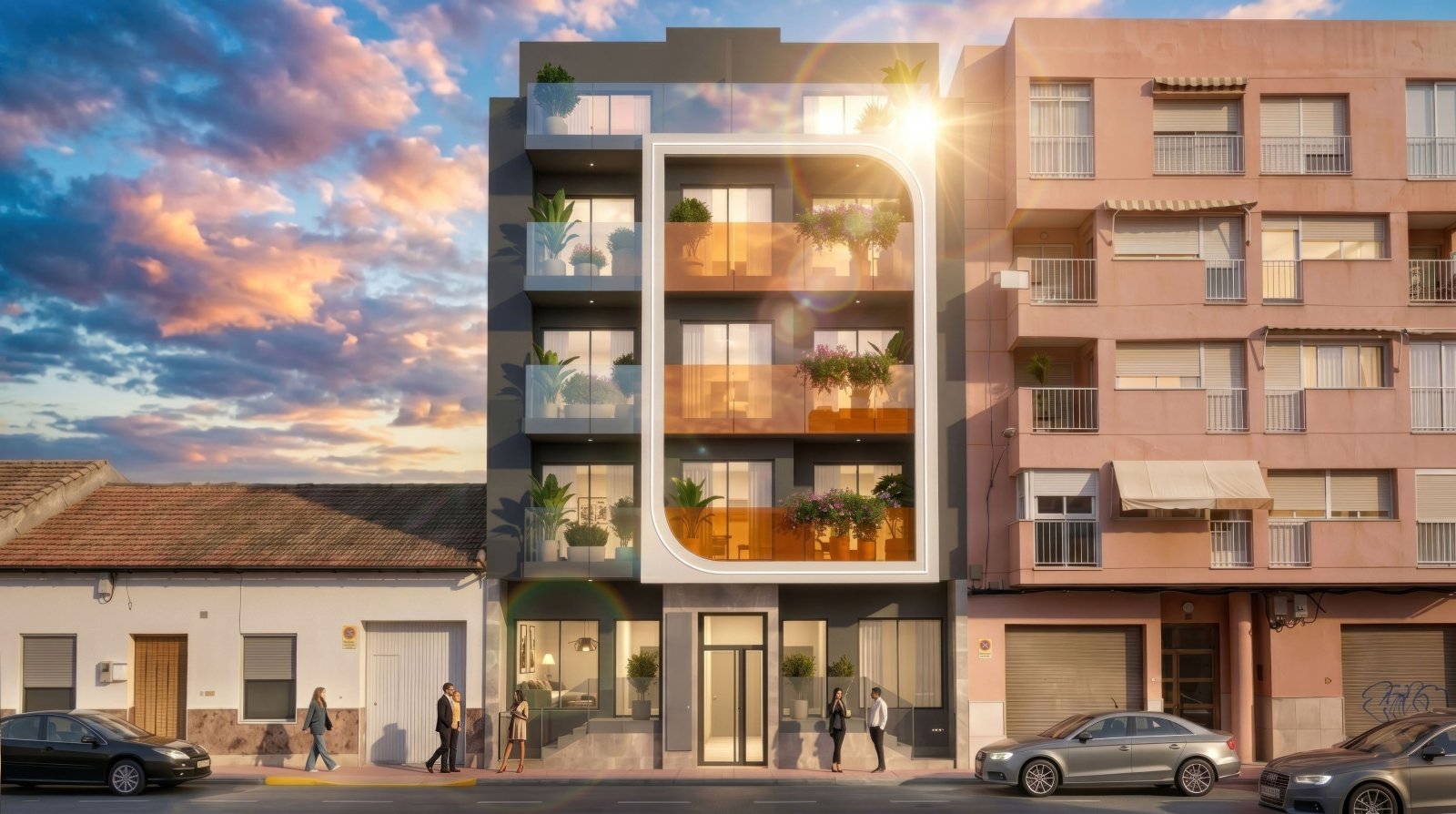 Moderne Ferienwohnung am Meer, 600 m vom Strand entfernt, Guardamar del Segura
