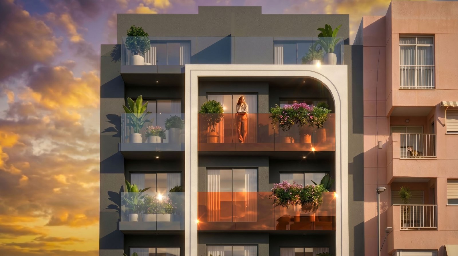 Moderne Ferienwohnung am Meer, 600 m vom Strand entfernt, Guardamar del Segura