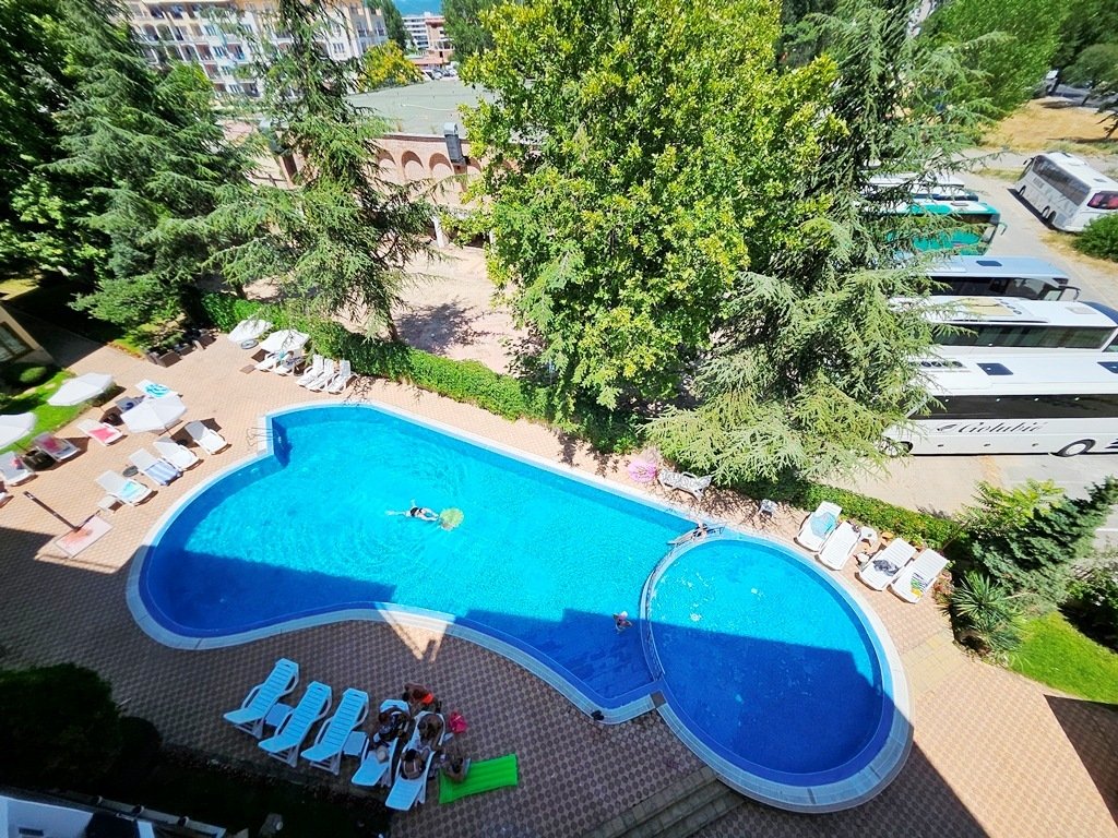 Appartamento con 2 camere da letto con posto auto nel complesso Golden Dreams a Sunny Beach, Bulgaria