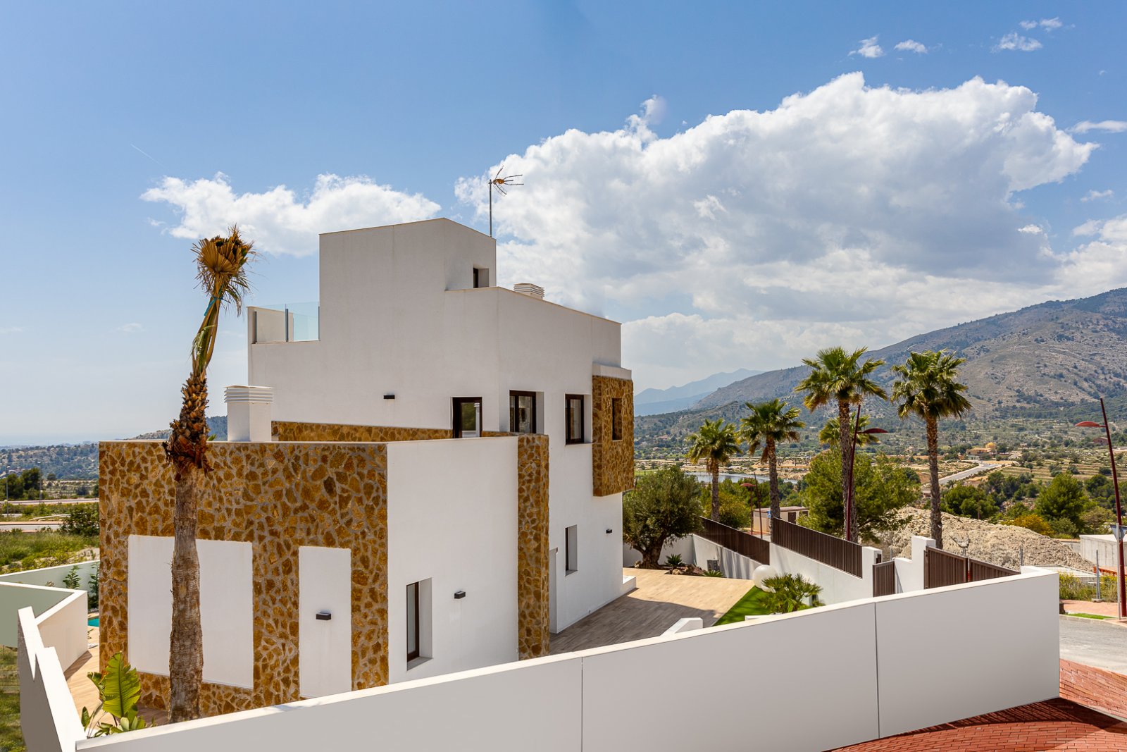 Exklusive freistehende Häuser mit Pool und Meerblick, Finestrat