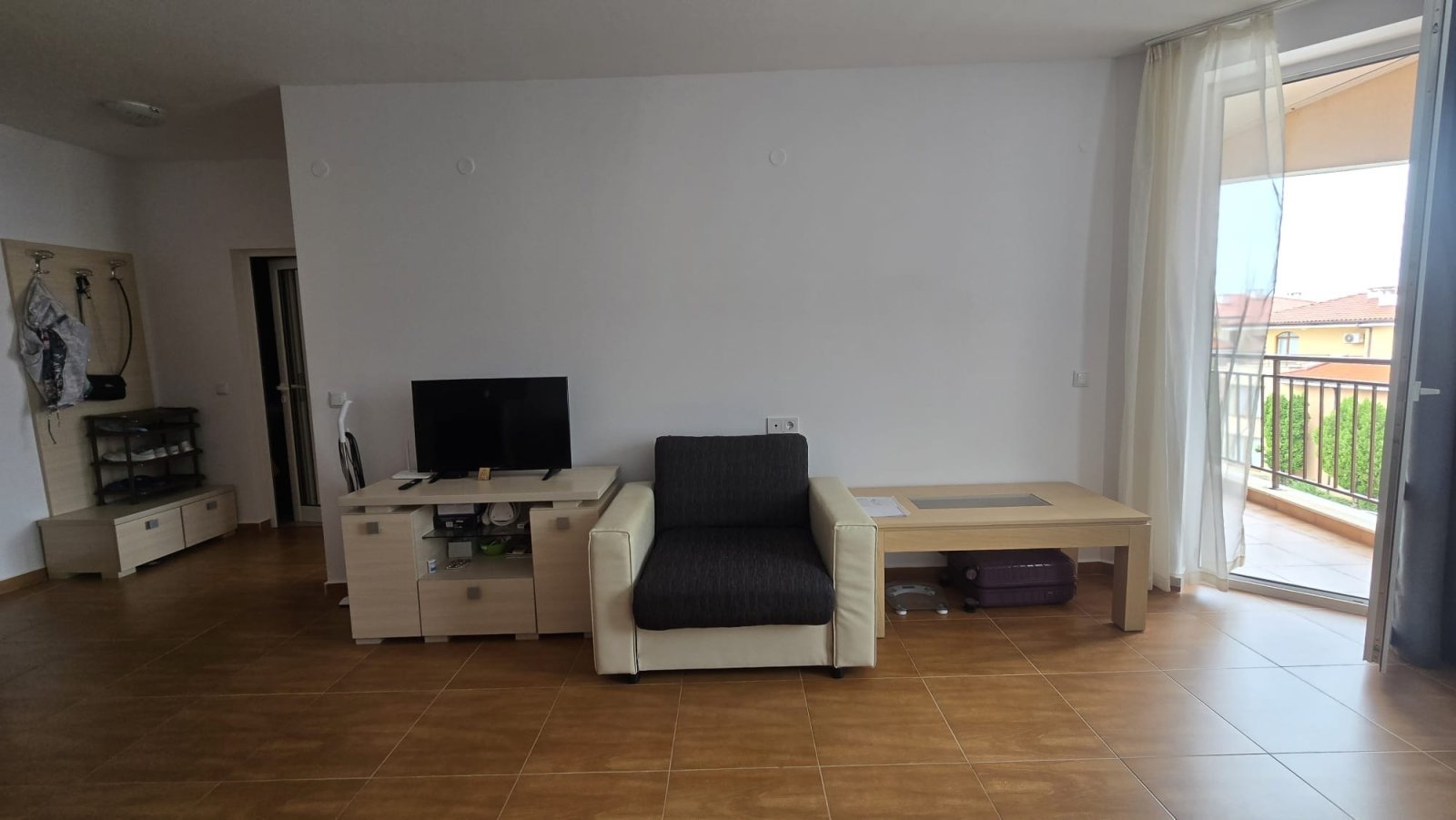 Appartamento con due camere e vista piscina nel complesso Panorama Dreams a Sveti Vlas, Bulgaria
