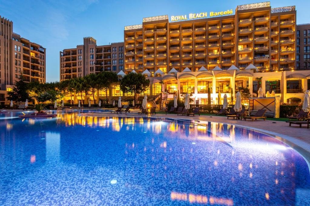 Appartamento con due camere nel complesso Barceló a Sunny Beach, Bulgaria