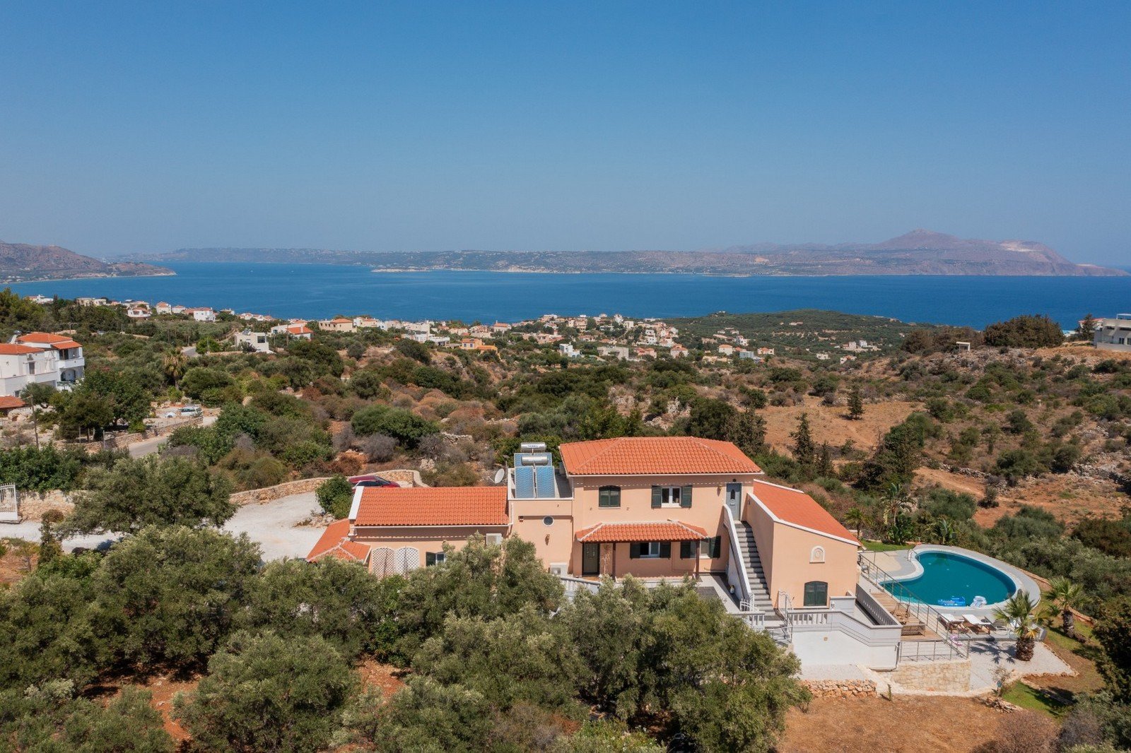 Wohnung mit Meerblick, Galerie und Gemeinschaftspool, Kambia, Apokoronas, Chania