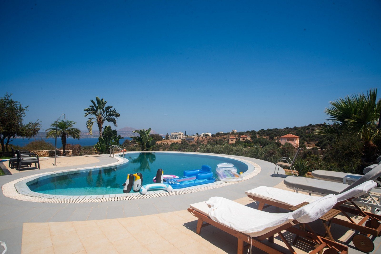 Wohnung mit Meerblick, Galerie und Gemeinschaftspool, Kambia, Apokoronas, Chania