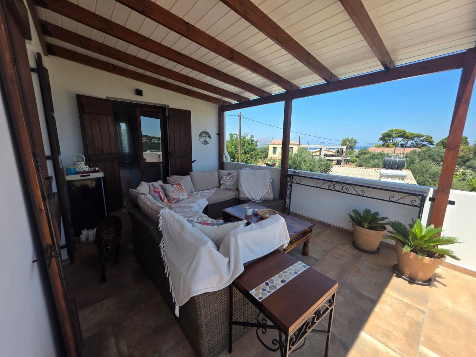 Villa mit Meer- und Bergblick und Pool, Tsivaras, Apokoronas, Chania