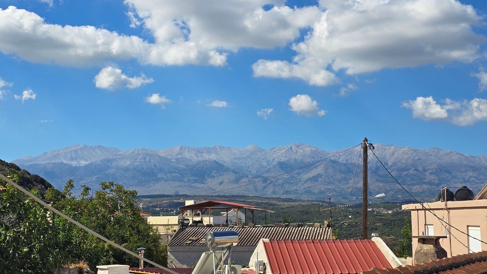 Traditionelles Steinhaus mit Meer- und Bergblick, Plaka, Apokoronas, Chania
