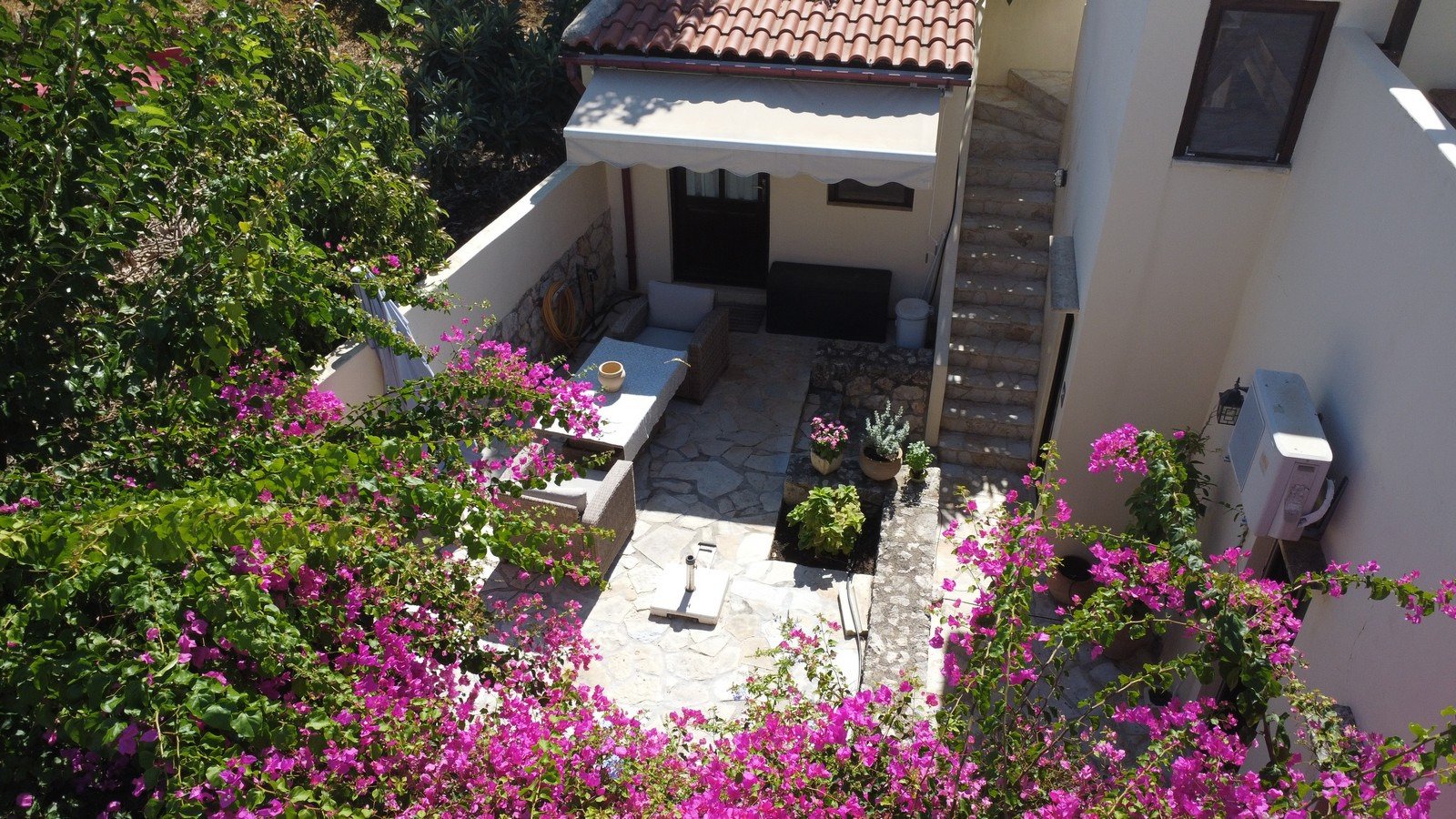 Traditionelles Steinhaus mit Meer- und Bergblick, Plaka, Apokoronas, Chania