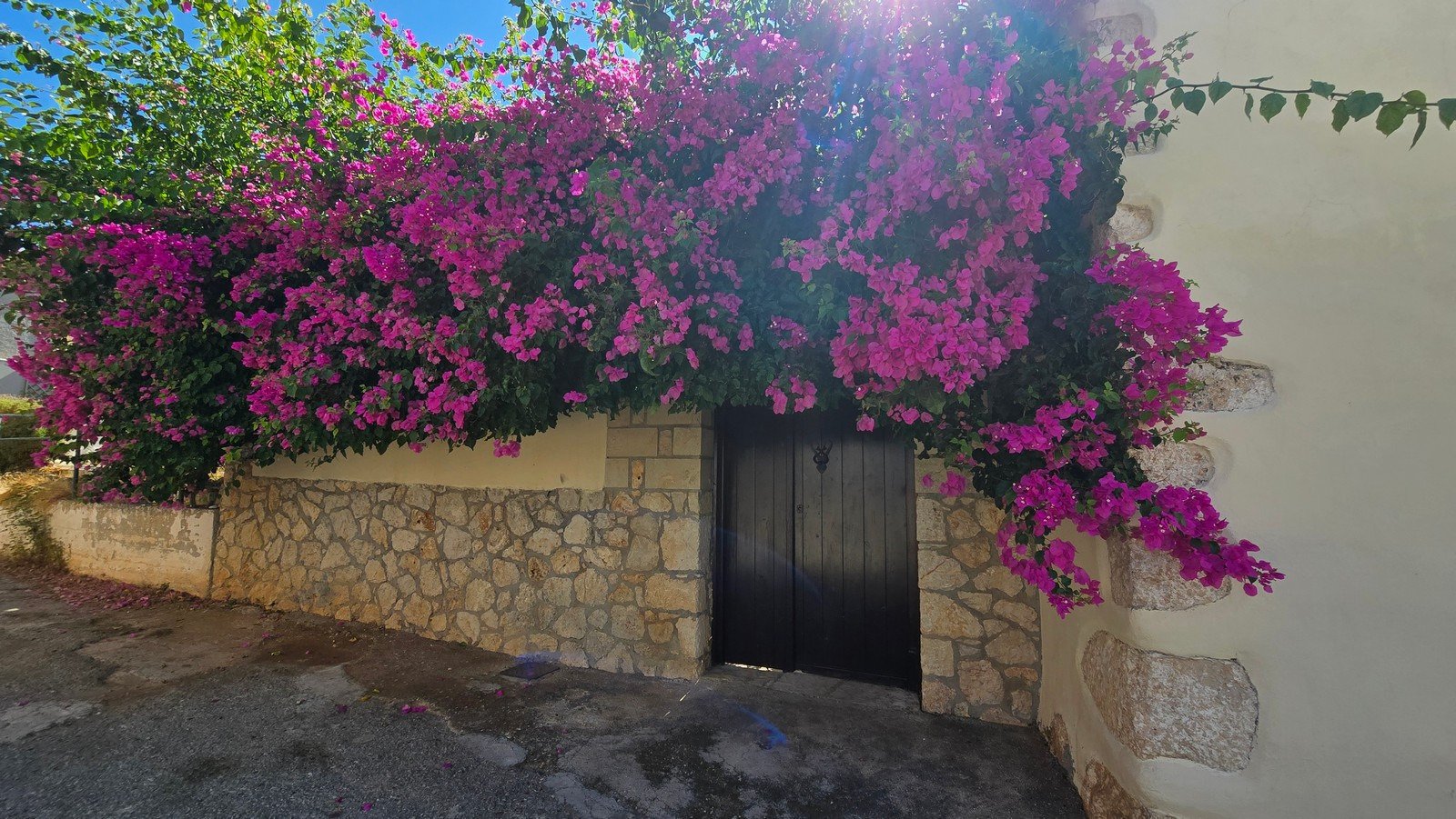 Traditionelles Steinhaus mit Meer- und Bergblick, Plaka, Apokoronas, Chania