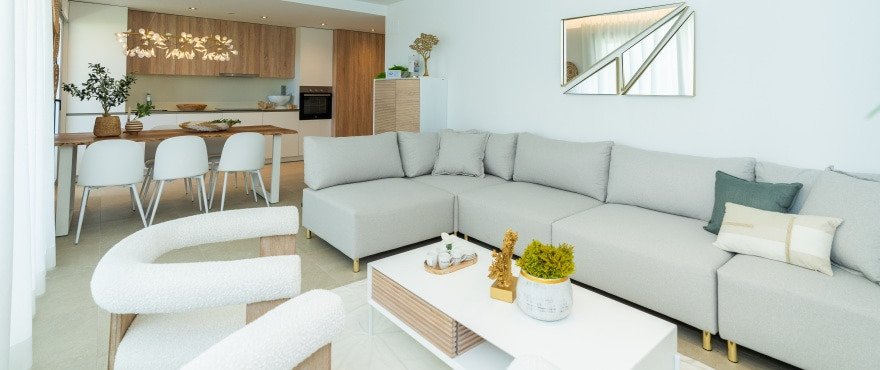 Erdgeschosswohnung mit 57 m² Terrasse am La Cala Golf, Mijas – 2 Schlafzimmer, Neubau