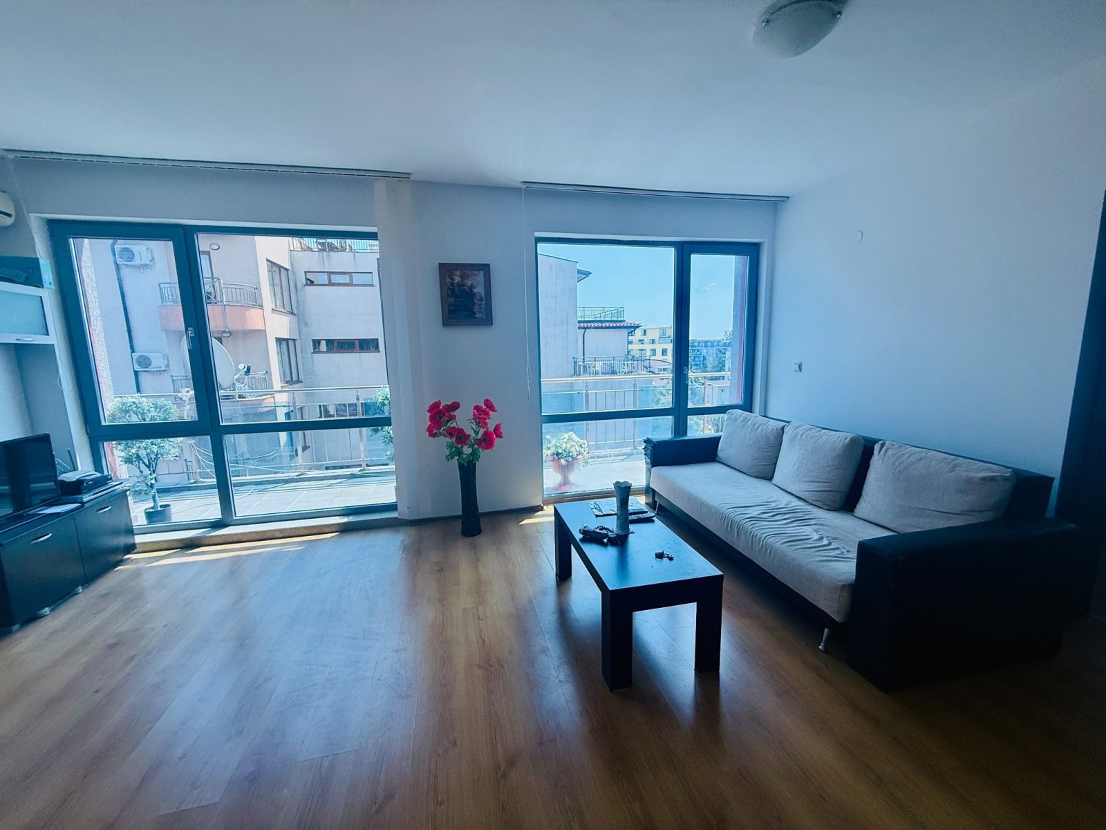 Appartamento con due stanze con vista mare nel complesso Cacao Residence a Sonnenstrand, Bulgaria