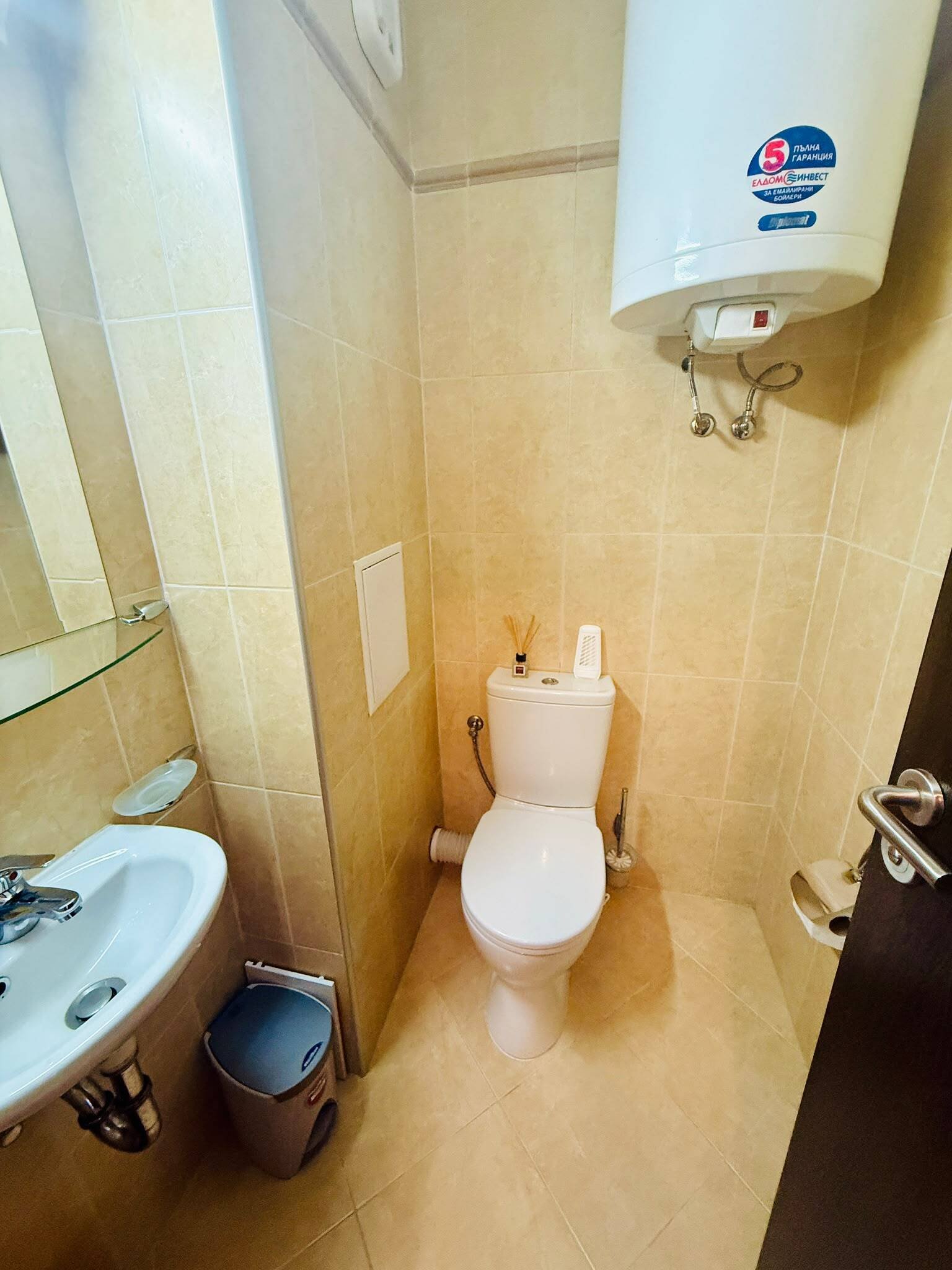 Appartamento con due camere da letto con vista mare e piscina nel complesso Luxor a Sweti Wlas, Bulgaria