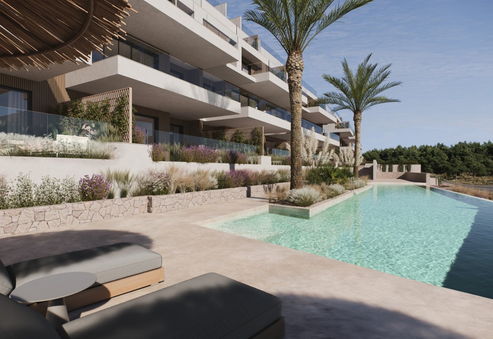Neue Wohnung mit zwei Schlafzimmern am Golf Las Colinas, San Miguel de Salinas, Spanien