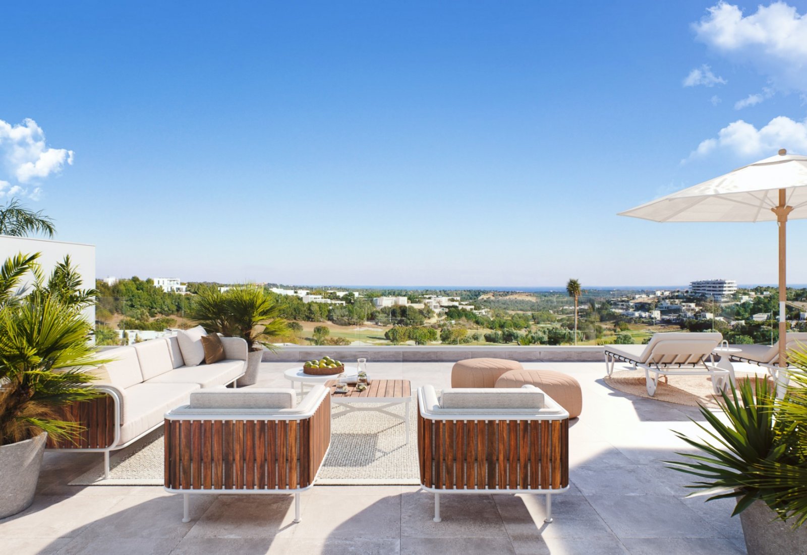 Neue Wohnung mit zwei Schlafzimmern am Golf Las Colinas, San Miguel de Salinas, Spanien