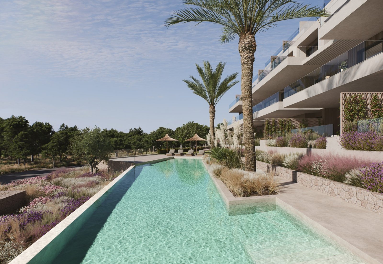Neue Wohnung mit zwei Schlafzimmern am Golf Las Colinas, San Miguel de Salinas, Spanien