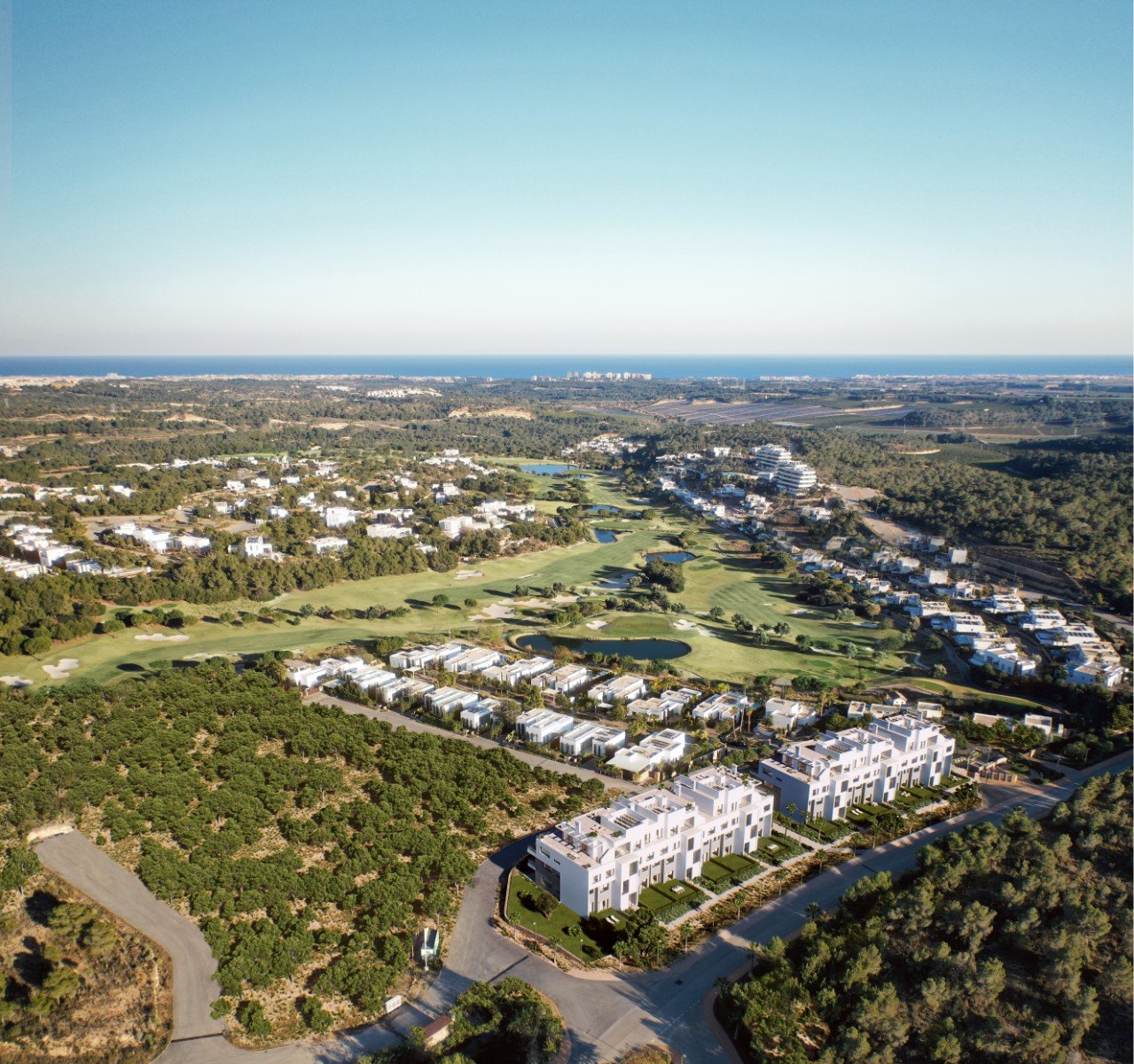 Neue Wohnung mit zwei Schlafzimmern am Golf Las Colinas, San Miguel de Salinas, Spanien