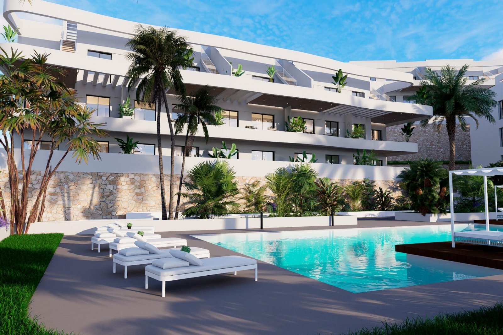 Neues Penthouse mit 83 m² Terrasse und Solarium am Golf Puig Campana, Finestrat, Spanien