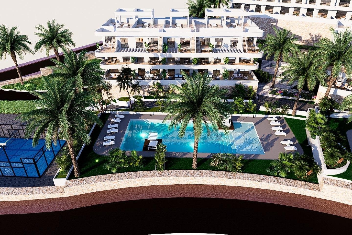 Neues Penthouse mit 83 m² Terrasse und Solarium am Golf Puig Campana, Finestrat, Spanien