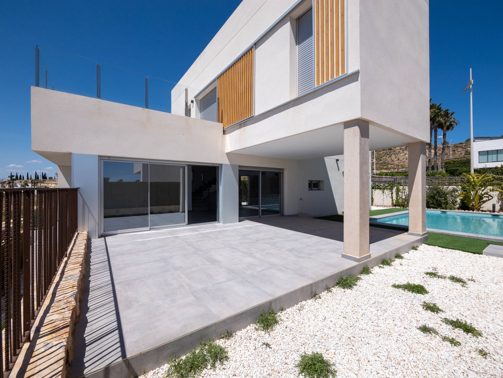 Moderne Einfamilienhäuser mit privatem Pool und Garten, Algorfa