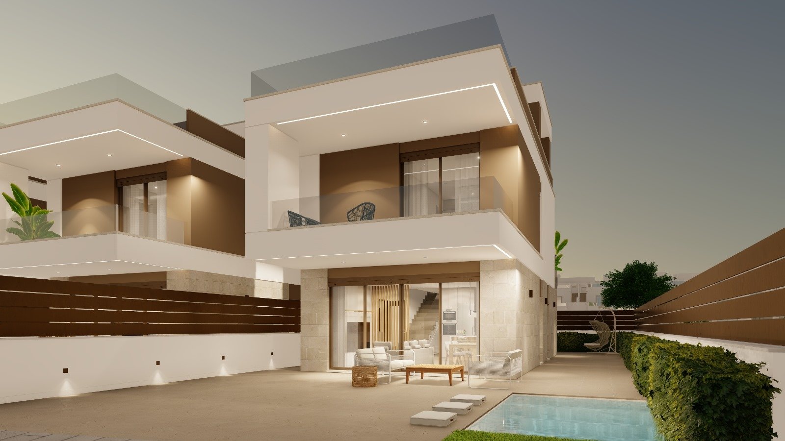 Moderne freistehende Villa mit privatem Pool, Pilar de la Horadada