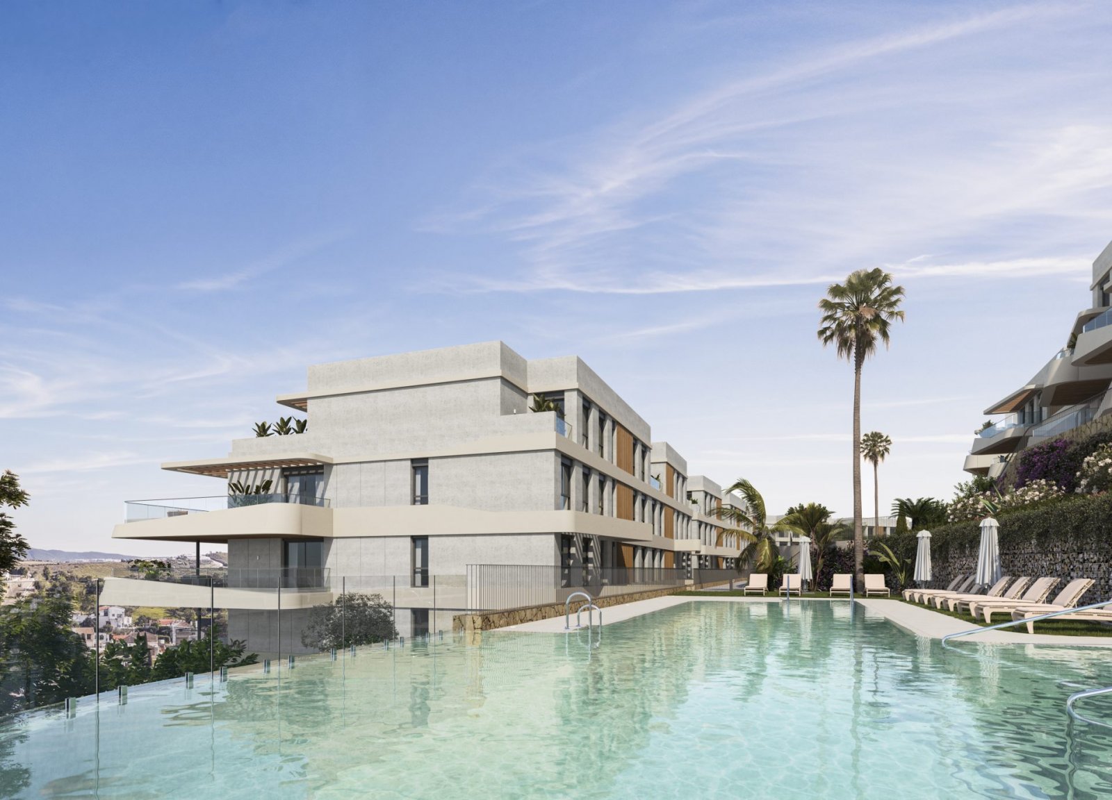 Moderne Apartments am Golfplatz und in Meeresnähe, Estepona