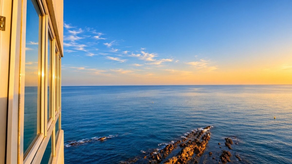Renovierte Wohnung im 12. Stock mit Blick auf das Meer, Gibraltar und Afrika, San Roque, Spanien