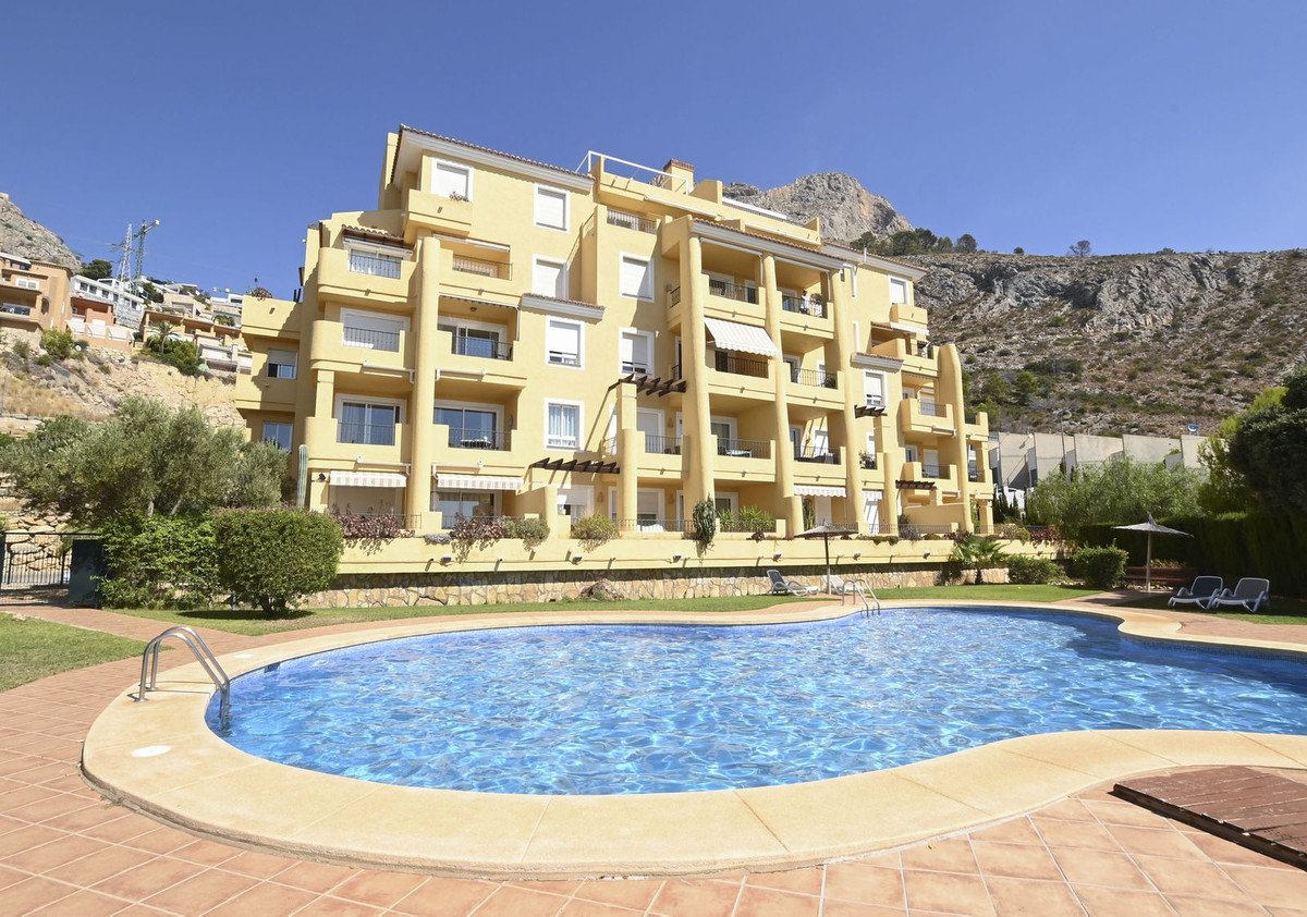 Elegantes Apartment mit Meerblick in der Nähe des Yachthafens von Campomanes, Altea, Spanien