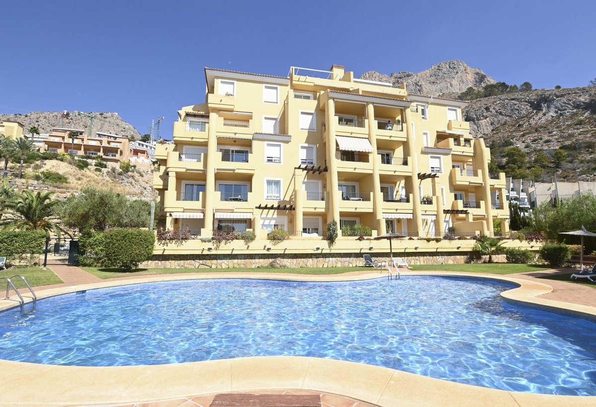 Elegantes Apartment mit Meerblick in der Nähe des Yachthafens von Campomanes, Altea, Spanien
