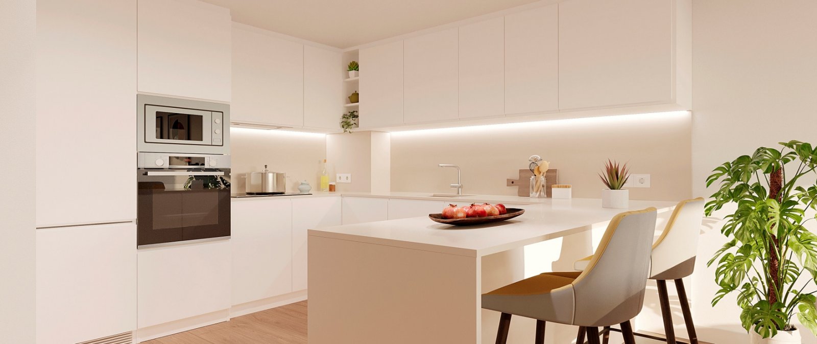 Erdgeschosswohnung mit 2 Schlafzimmern und Garten (98 m²), Dénia, Spanien