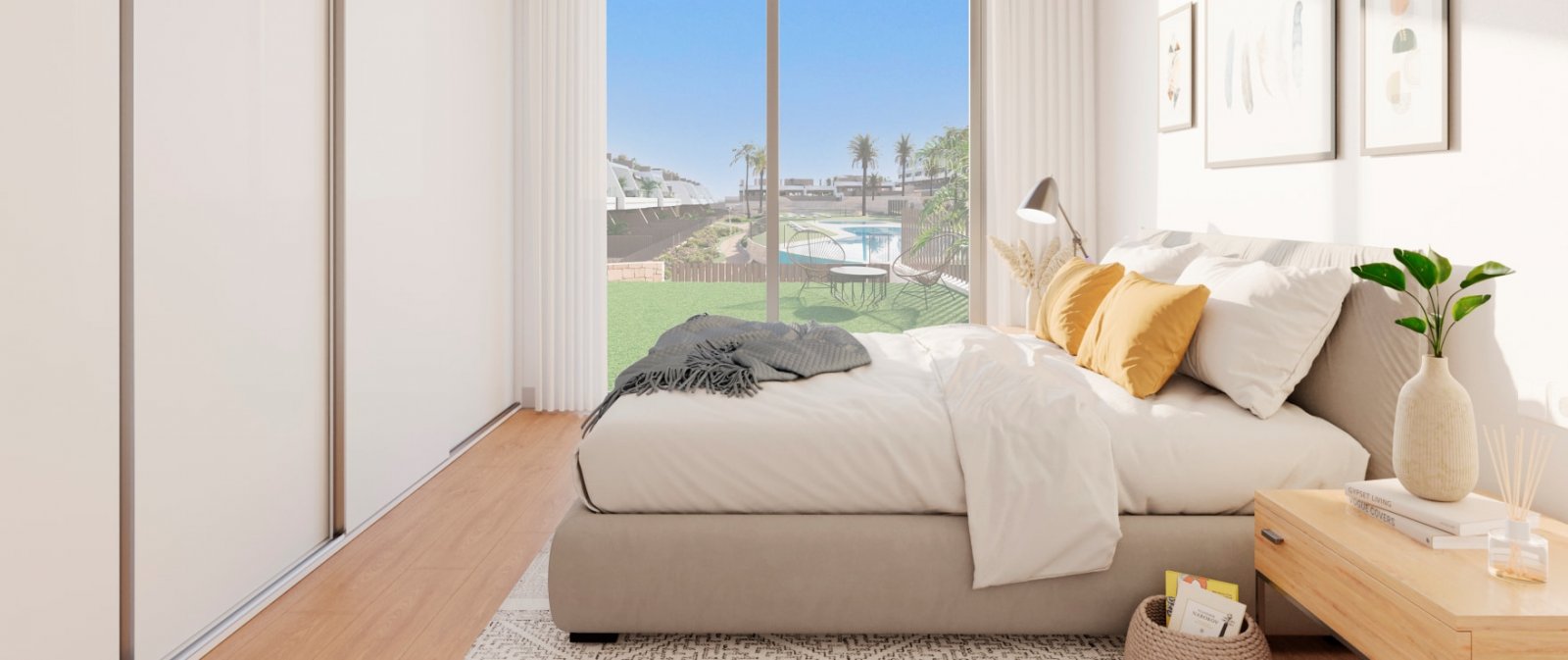 Erdgeschosswohnung mit 2 Schlafzimmern und Garten (98 m²), Dénia, Spanien