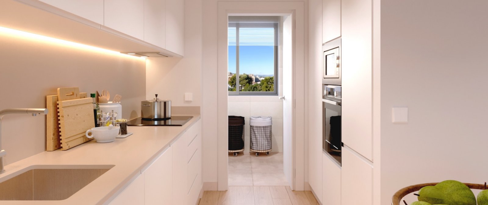 Erdgeschosswohnung mit 3 Schlafzimmern und großem Garten (129 m²), Dénia, Spanien