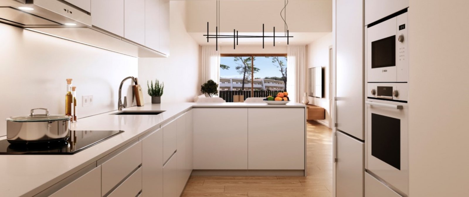 Erdgeschosswohnung mit 3 Schlafzimmern, Terrasse und Garten am Meer, Teulada, Spanien