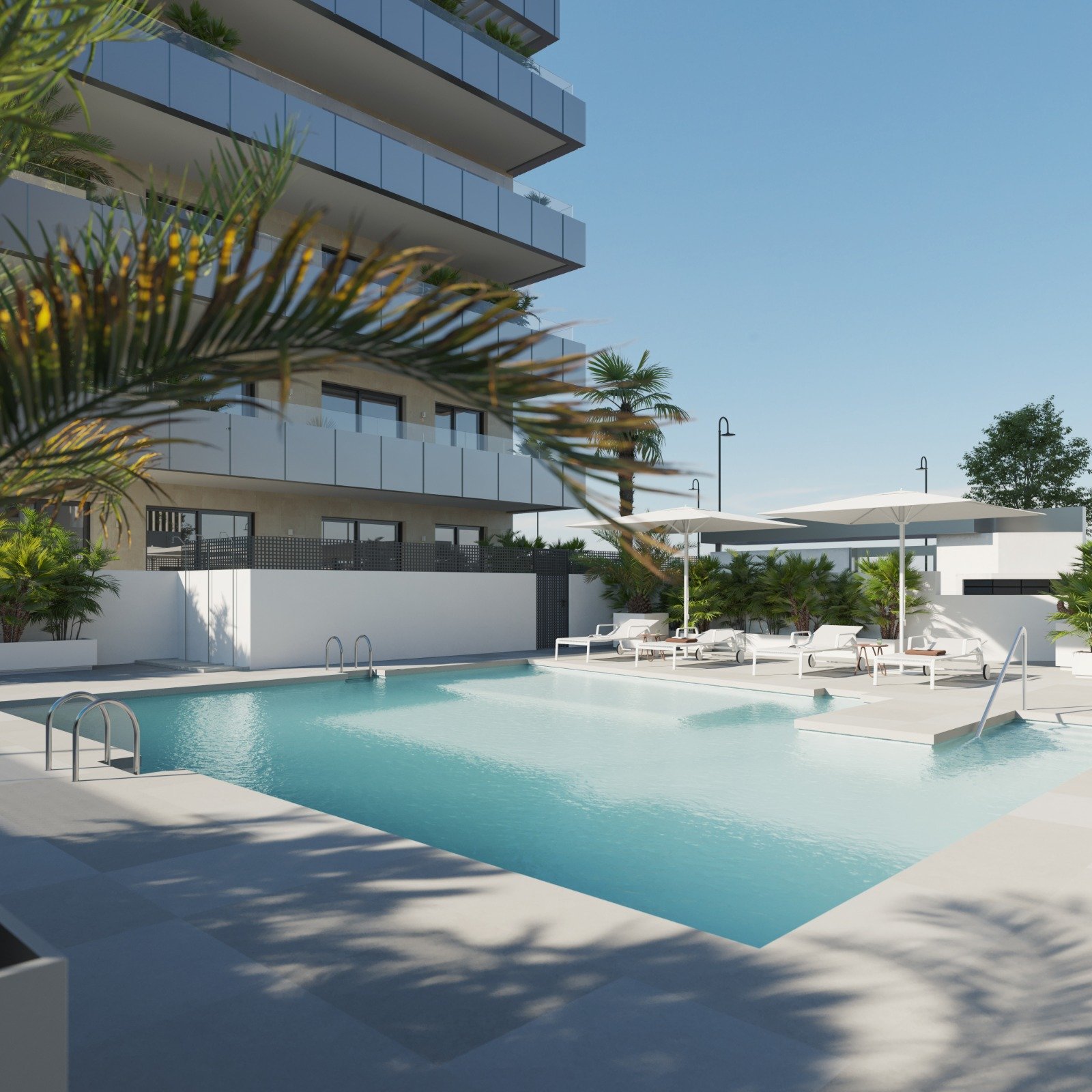 Neues 3-Zimmer-Apartment, 1 km vom Strand entfernt, Fuengirola, Spanien