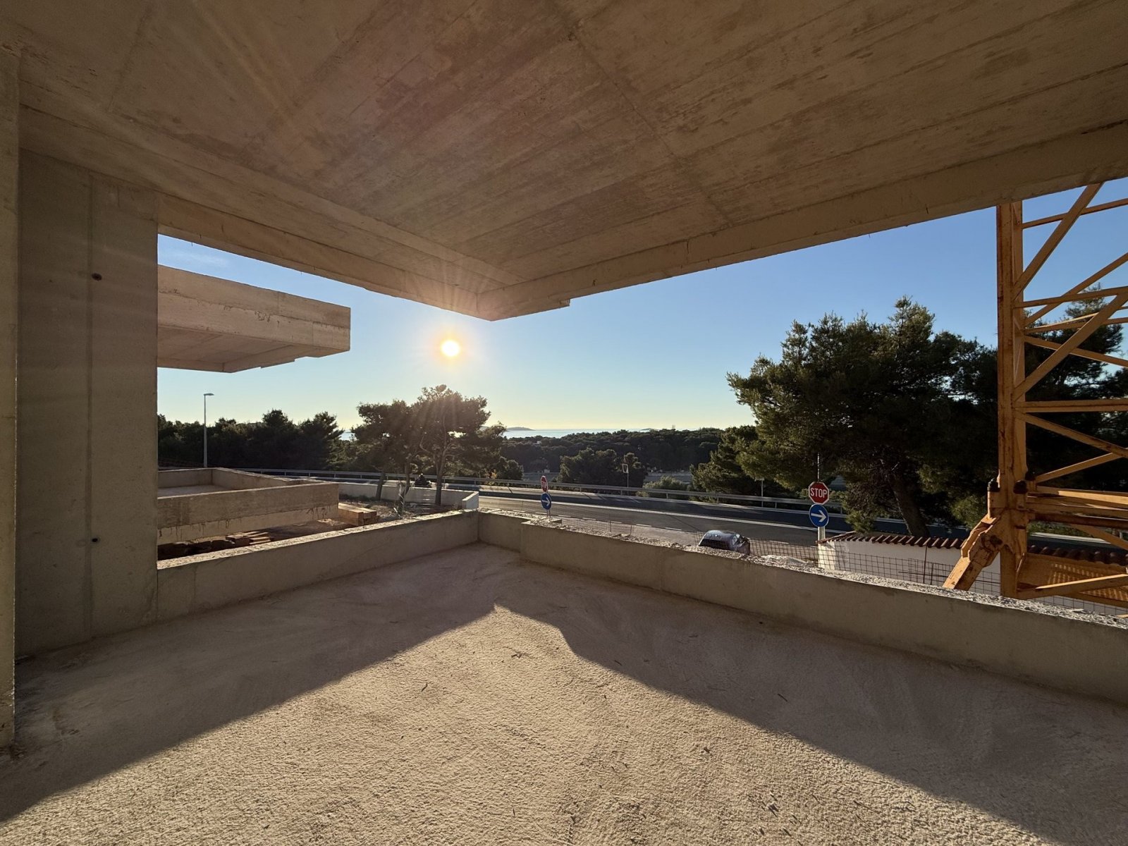 Penthouse mit 2 Schlafzimmern, 50 m vom Strand entfernt mit Meerblick, Primošten, Kroatien