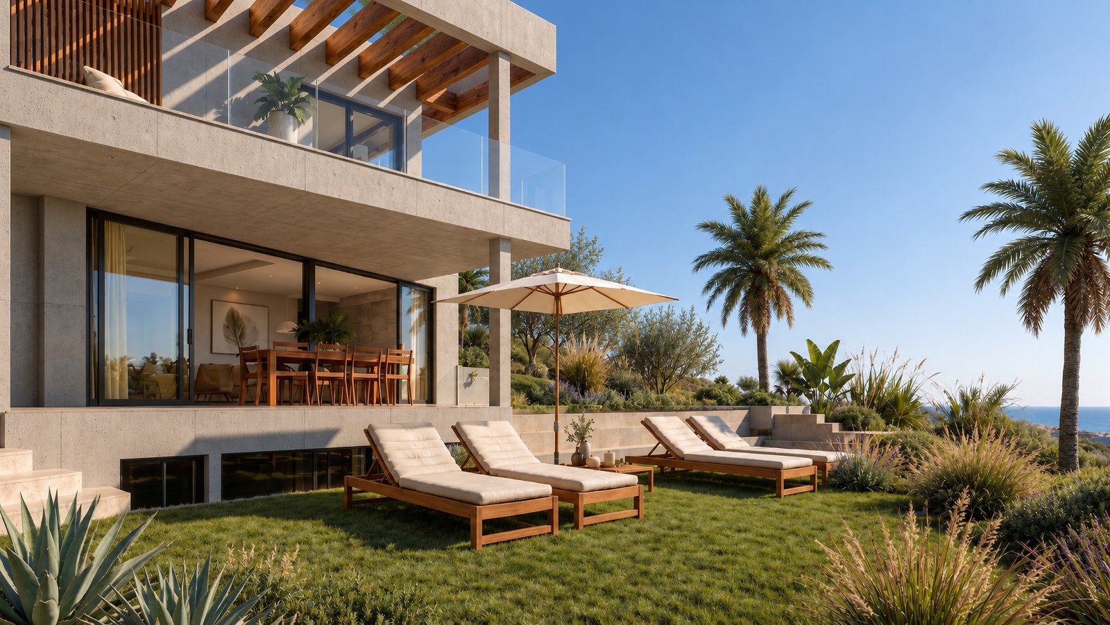 Luxusvillen mit Meerblick, Estepona