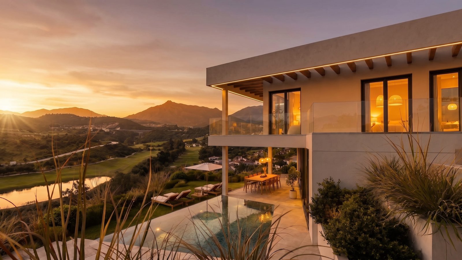 Luxusvillen mit Meerblick, Estepona