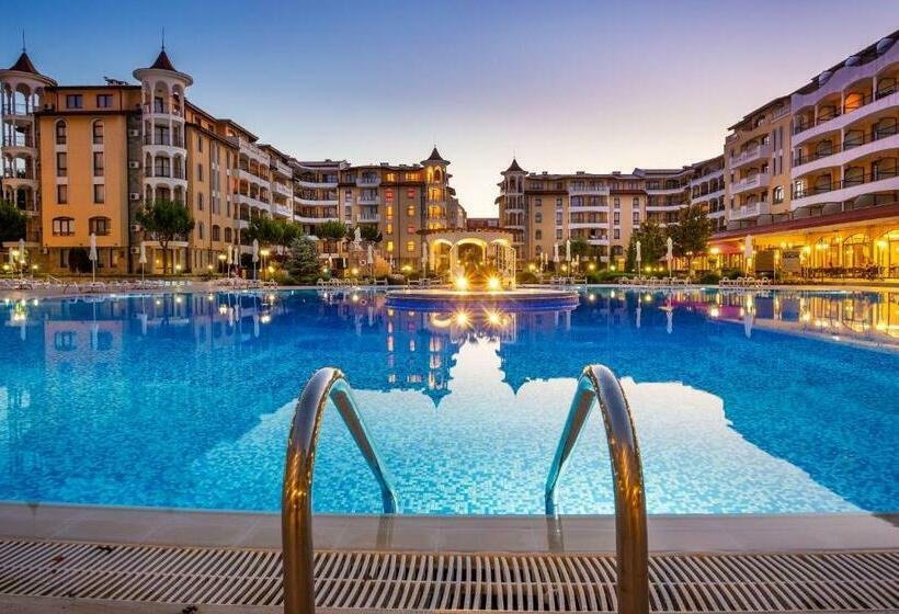 Sunny Beach: Appartamento con 2 stanze in affitto a lungo termine nel complesso Royal Sun, Sunny Beach, Bulgaria 