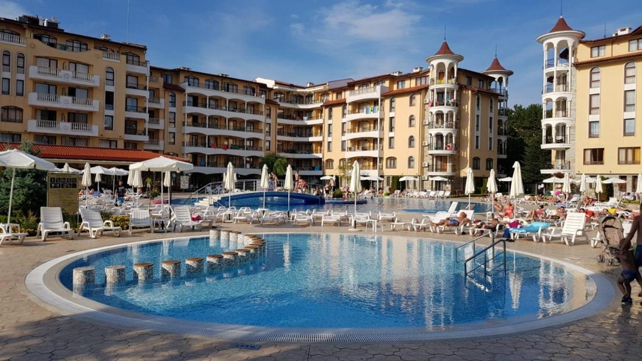 Appartamento con 2 stanze in affitto a lungo termine nel complesso Royal Sun, Sunny Beach, Bulgaria