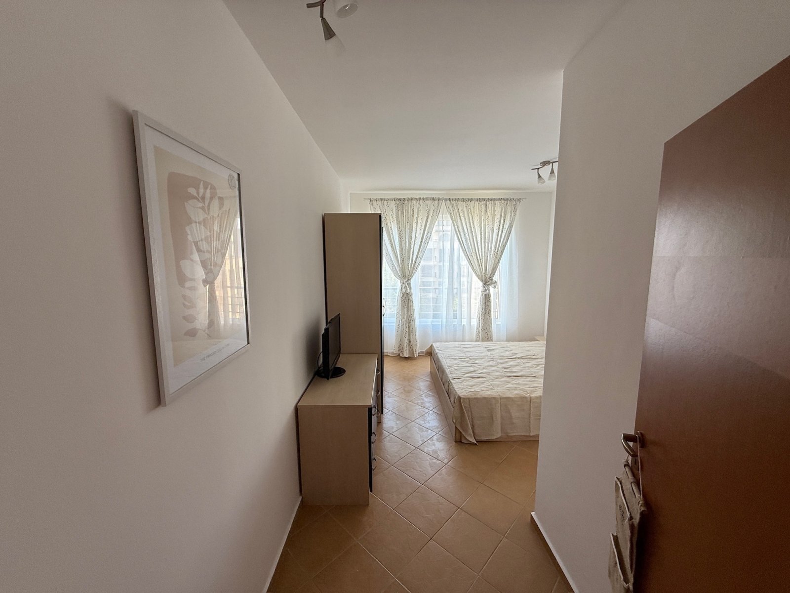 Bella appartamento con tre stanze nel complesso residenziale Solis, Sunny Beach, Bulgaria.