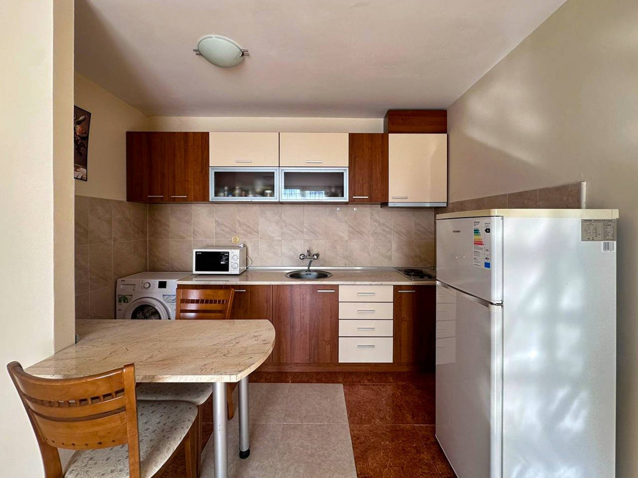 Spazioso appartamento con due camere nel complesso Elite 4 a Sunny Beach, Bulgaria.