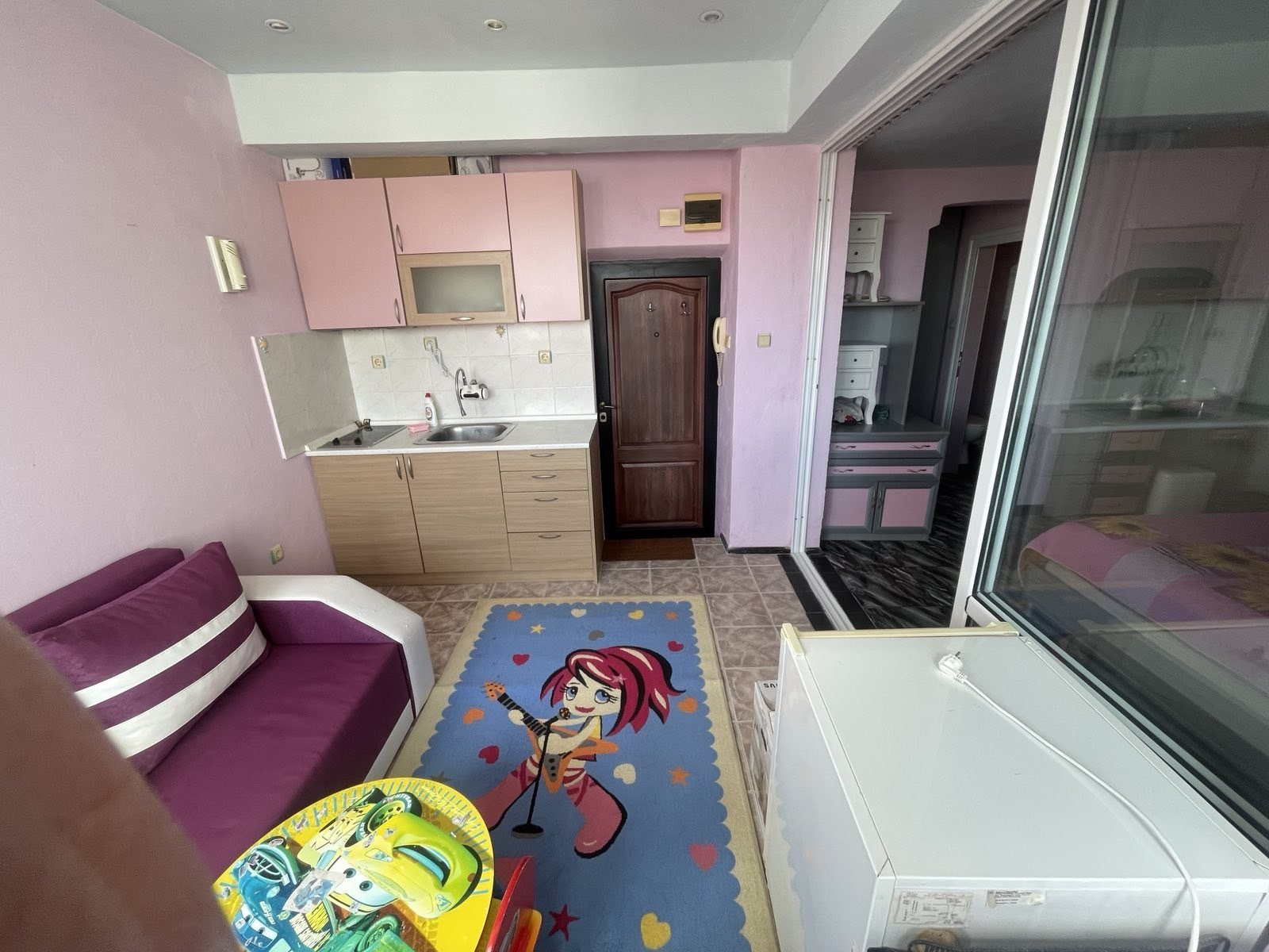 3 camere appartamento senza spese di manutenzione a Nessebar, Bulgaria