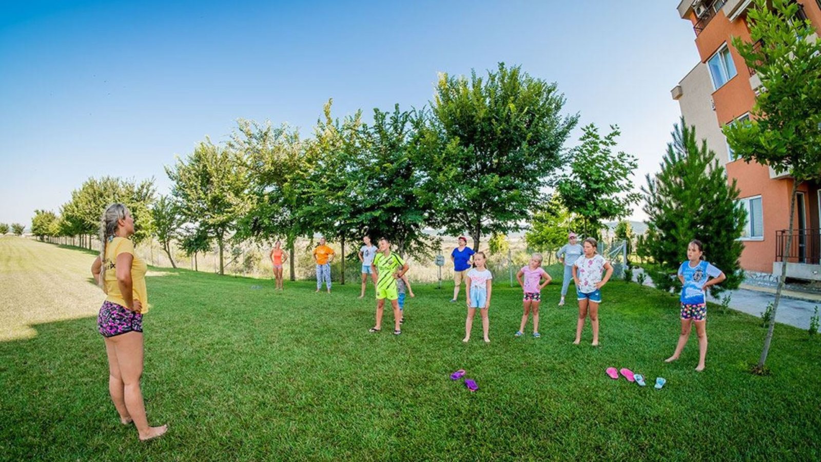 3 camere appartamento nel complesso Holiday Fort di Sunny Beach, Bulgaria.