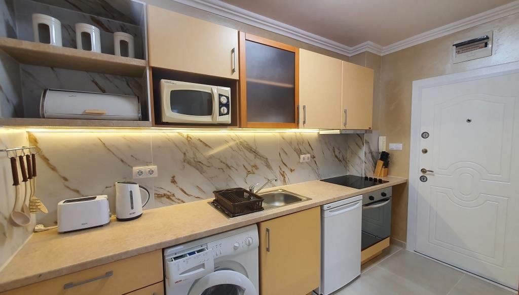 Appartamento modernizzato con 2 camere nel complesso Sea Dreams, Sunny Beach – 4° piano.