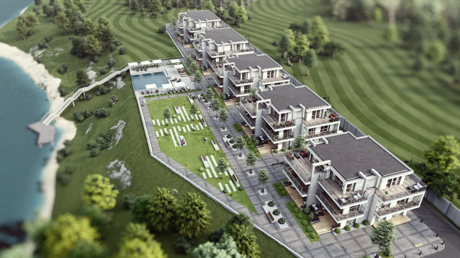 Complesso residenziale esclusivo nel prestigioso quartiere di Burgas Bay Lahana