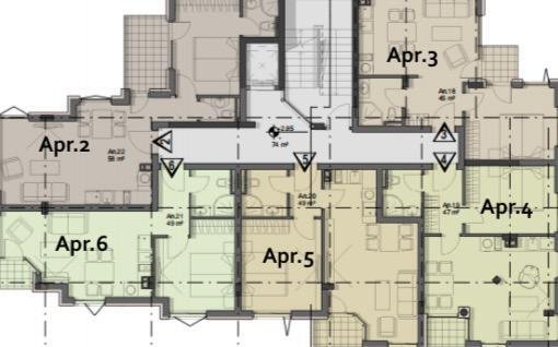 Appartamento in un edificio di nuova costruzione, Shoreline Symphony fronte mare.