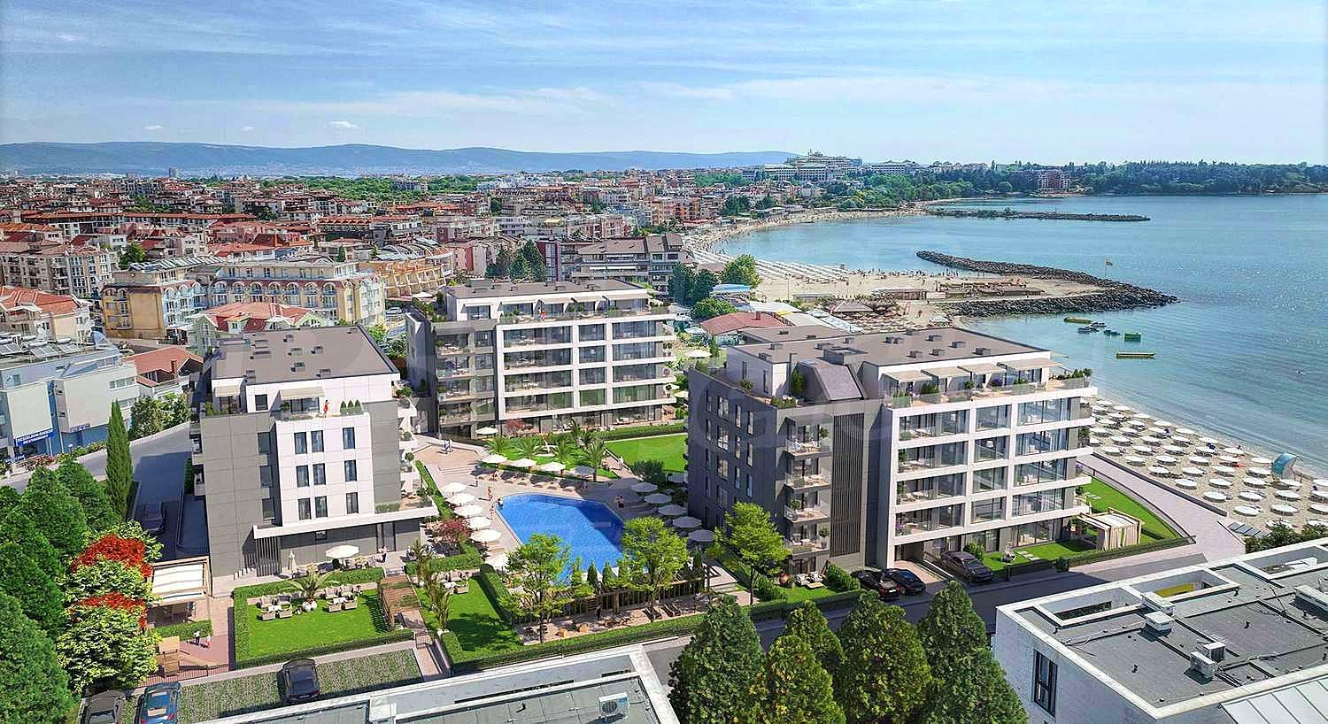 Complesso residenziale Olympia sulla costa a Ravda