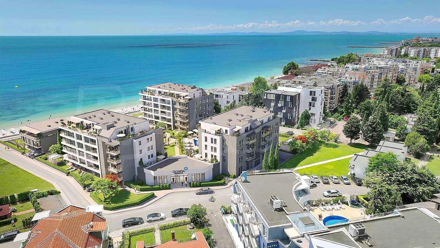 Complesso residenziale Olympia sulla costa a Ravda