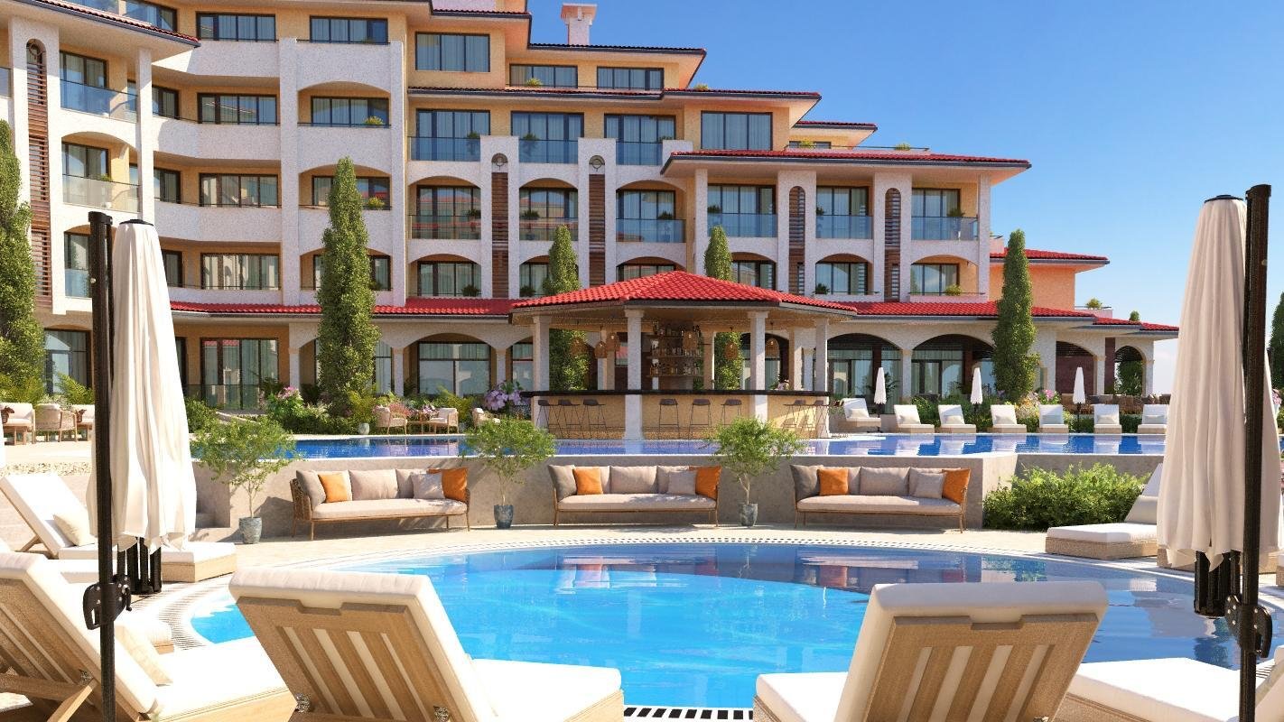 Appartamenti accessibili in fase di completamento ad Aheloy, Bulgaria.