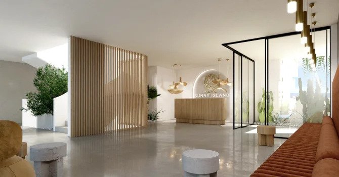 Elegante appartamento con 2 camere nel complesso Sunny Island Bohemia