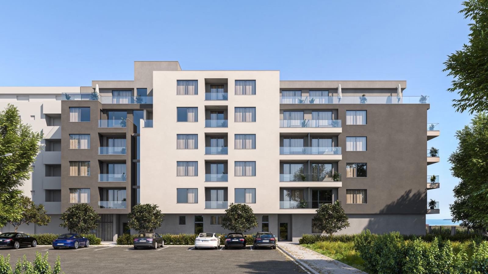 Appartamento fronte mare nella città di Pomorie