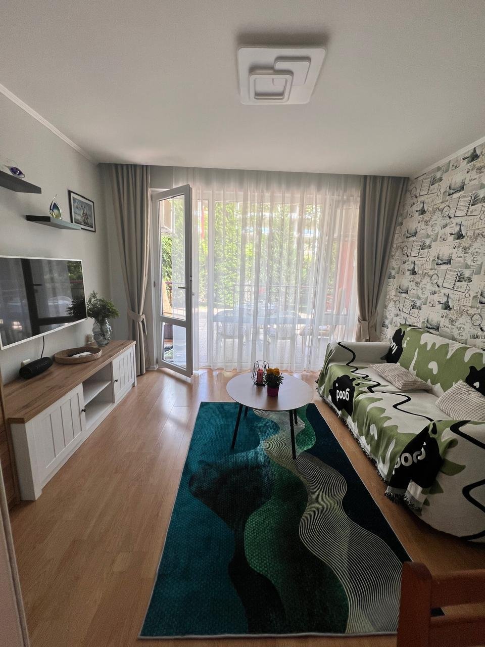 Appartamento con tre camere nel complesso residenziale Green Fort a Sweti Vlas.